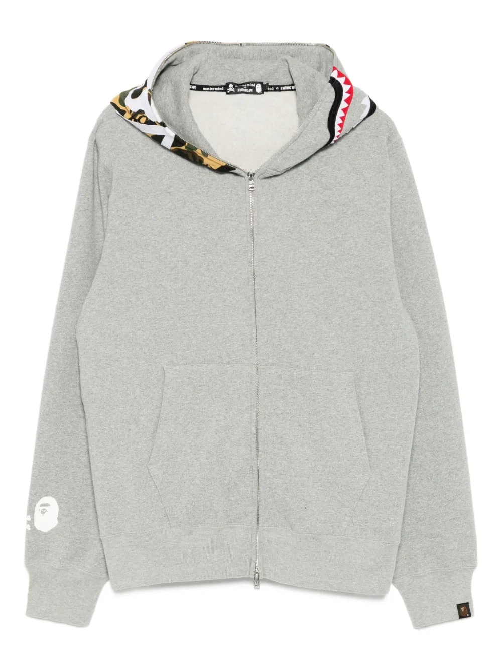 Mastermind Japan x Bape camo-panel hoodie